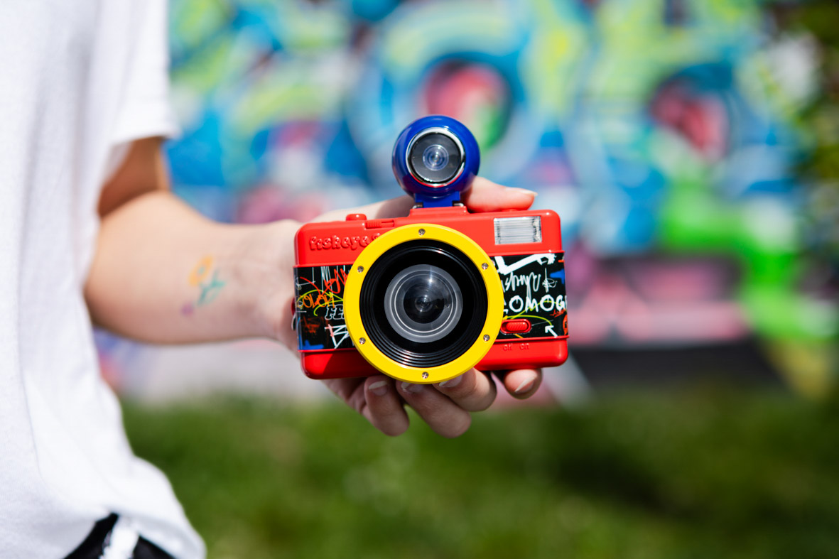 Fisheye No. 2 Graffiti