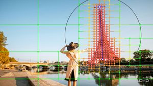 slim rechttrekken van perspectief Eiffeltoren