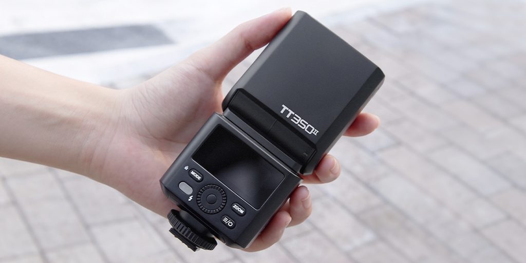 Godox TT350II nieuwe achterkant