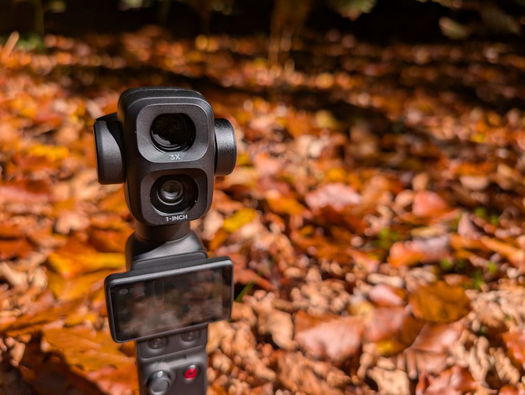 Osmo Pocket 4P camera's close-up